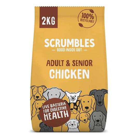 Scrumbles Dry Dog Food Adult Chicken