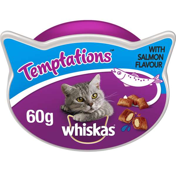 Whiskas Temptations Cat Treats Salmon