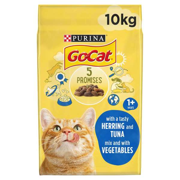 Go-Cat With Herring Tuna Mix With Vegetables Dry Cat Food