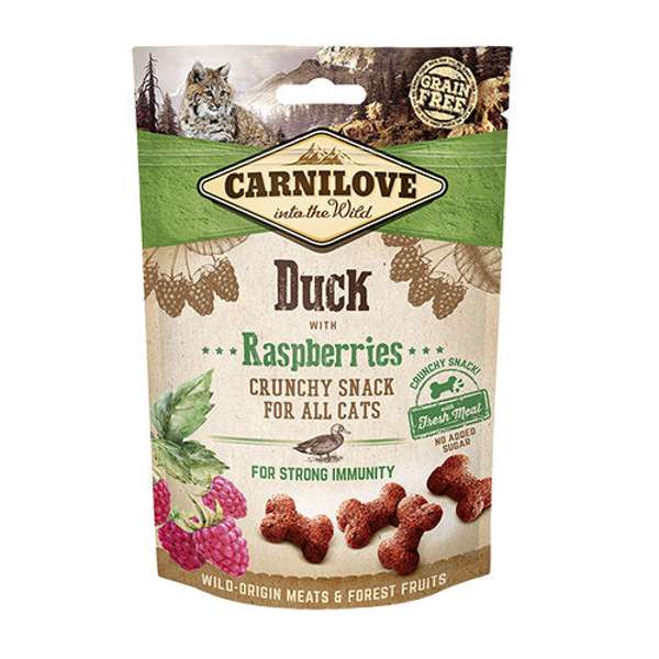 Carnilove Duck With Raspberries Cat Treat 50g