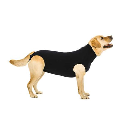 Dog Recovery Suit Black