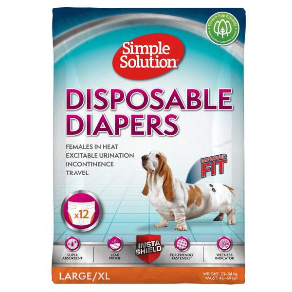 Simple Solution Disposable Diaper /X