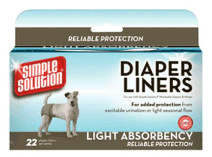 Simple Solution Diaper Liners Light Absorbency