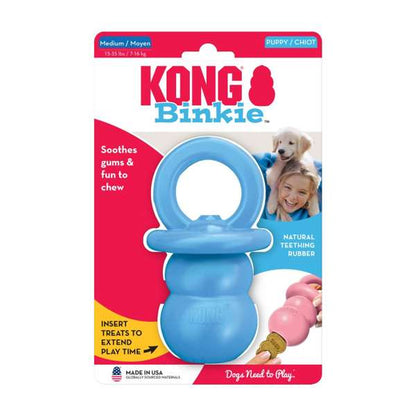 KONG Puppy Binkie Medium Pink / Blue