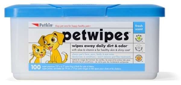 Petkin Pet Wipes - Pack of 100
