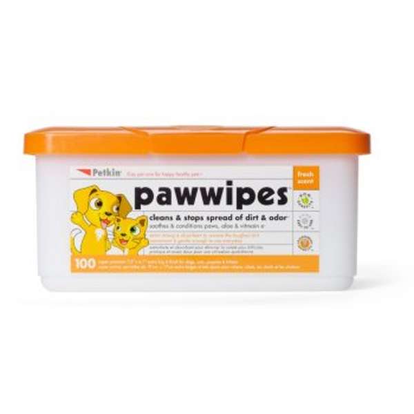 Petkin Paw Wipes - Pack of 100