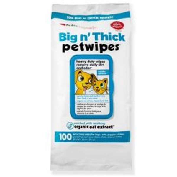 Petkin Big N Thick Pet Wipes - Pack of 100