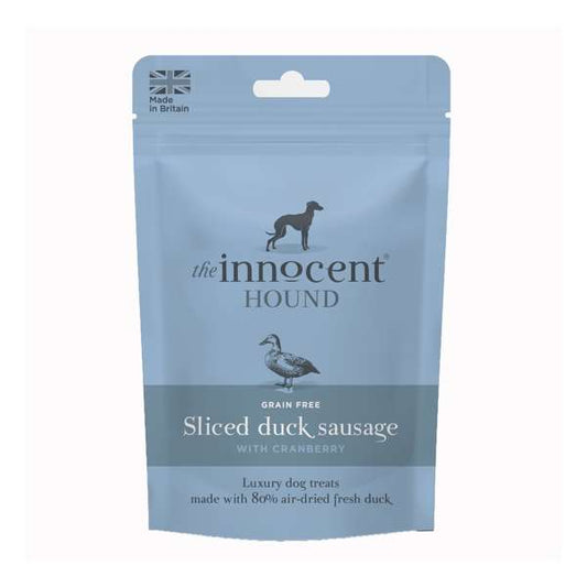 The Innocent Hound Sliced Duck Sausage & Cranberry 70g