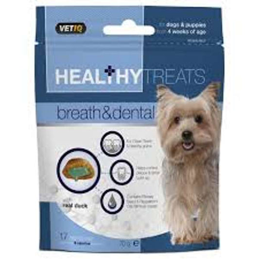 VETIQ Healthy Treat Breath Dental Care Dog Treat 70g