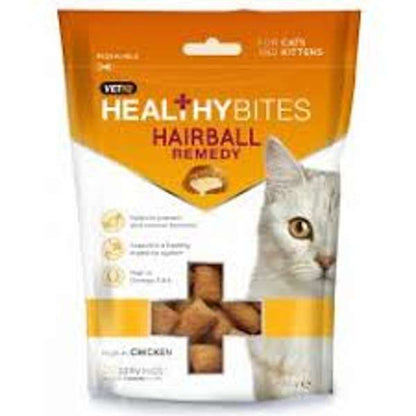 VETIQ Healthy Bites Hairball Remedy Cat Treats 8 x 65g