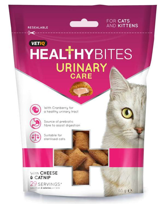 VETIQ Healthy Bites Urinary Care Cat Treats 8 x 65g