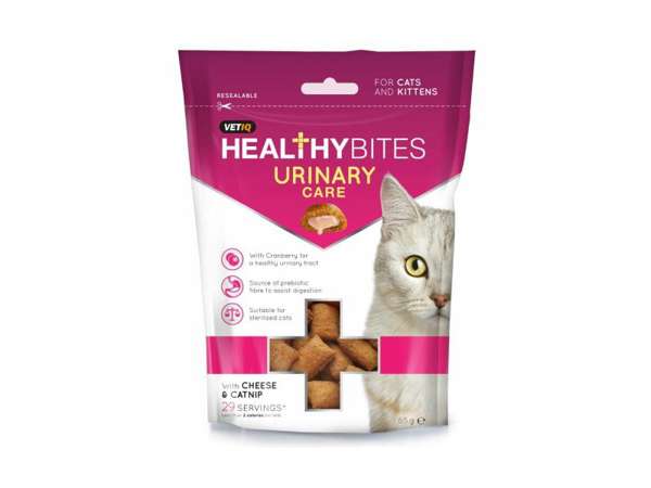 VETIQ Healthy Bites Urinary Care Cat Treats 8 x 65g