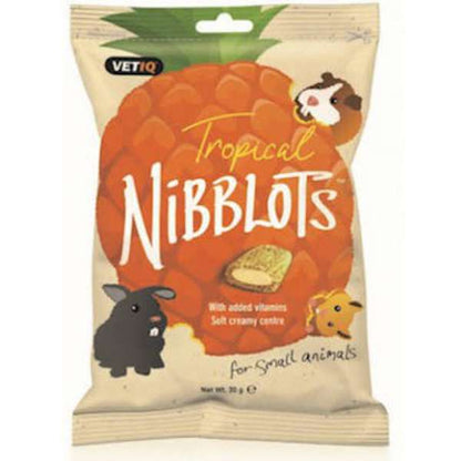 VETIQ Small Animal Nibblots Tropical 30g - Pack of 8