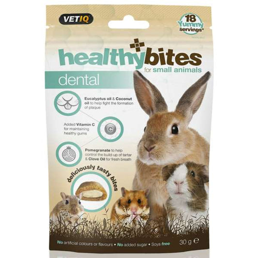 VETIQ Dental Small Animal Treats 30g