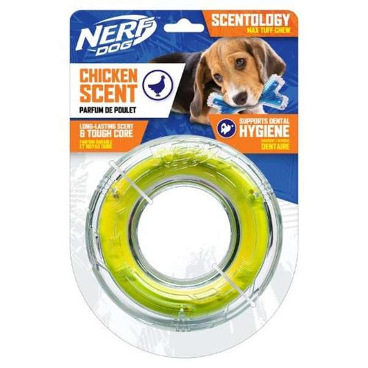 Nerf Dog Scentology Sold Core Ring Chicken
