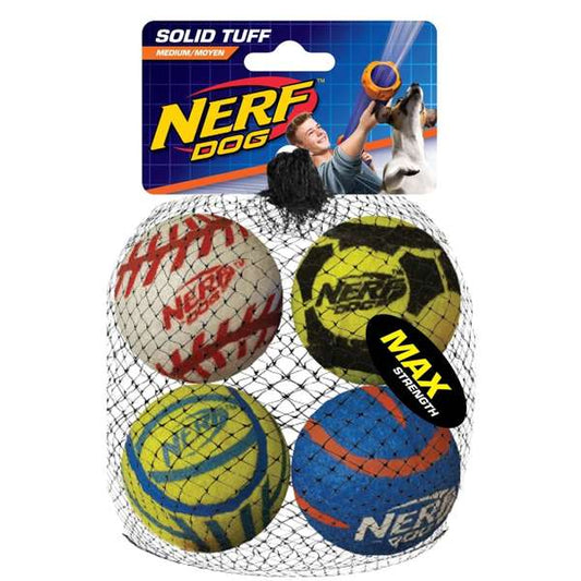 Nerf Sport Solid Tuff Blaster Balls Pack of 4