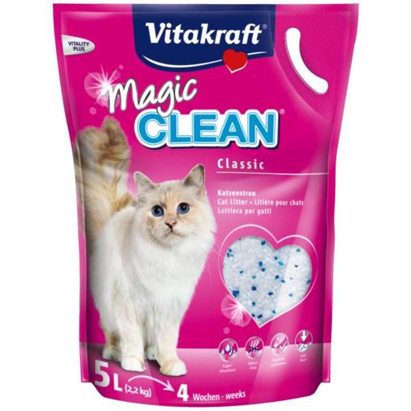 Vitakraft Magic Clean Pearl Cat Litter 5 Litre