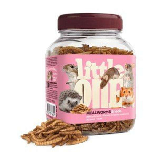 Little One Mealworms Snack For Omnivores & Mammals