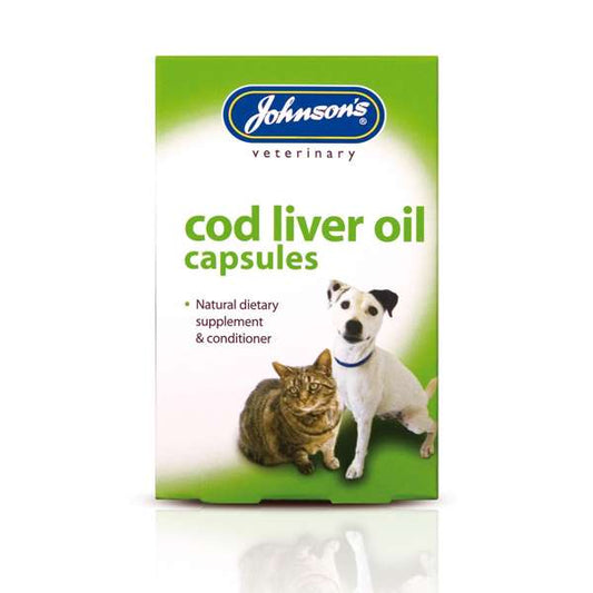 Johnson's Veterinary Cod Liver Oil Capsules