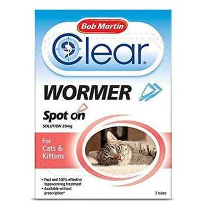 Bob Martin Clear Wormer Tablets For Cats