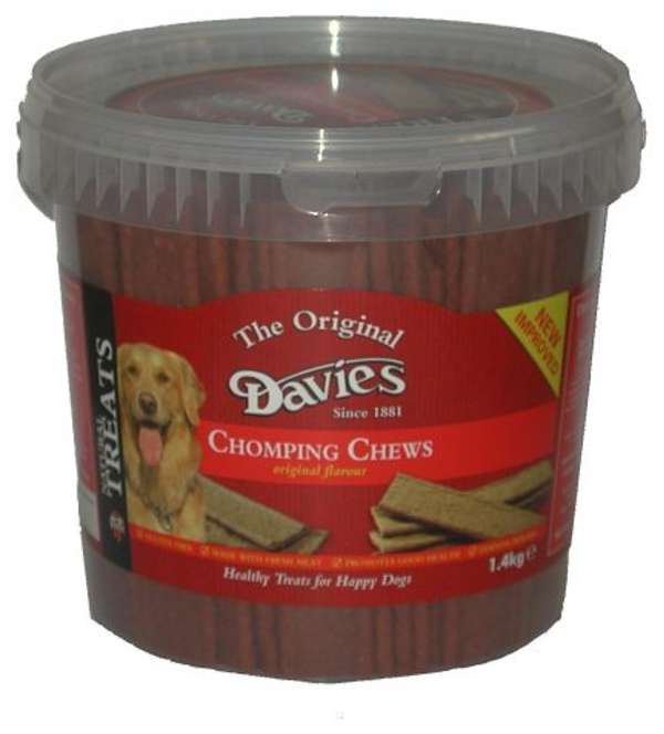 Davies Chomping Chews Chicken Jar