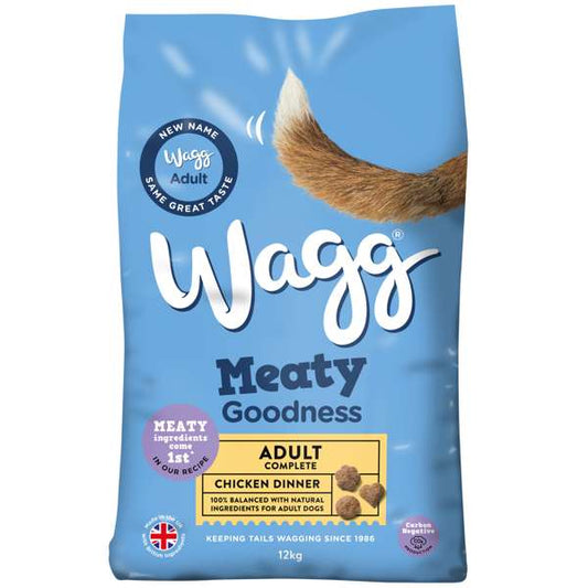 Wagg Meaty Goodness Chicken Dinner Dog Food 12kg