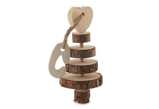 Ancol Just 4 Pets Wooden Chew Ring Tree Gnaw