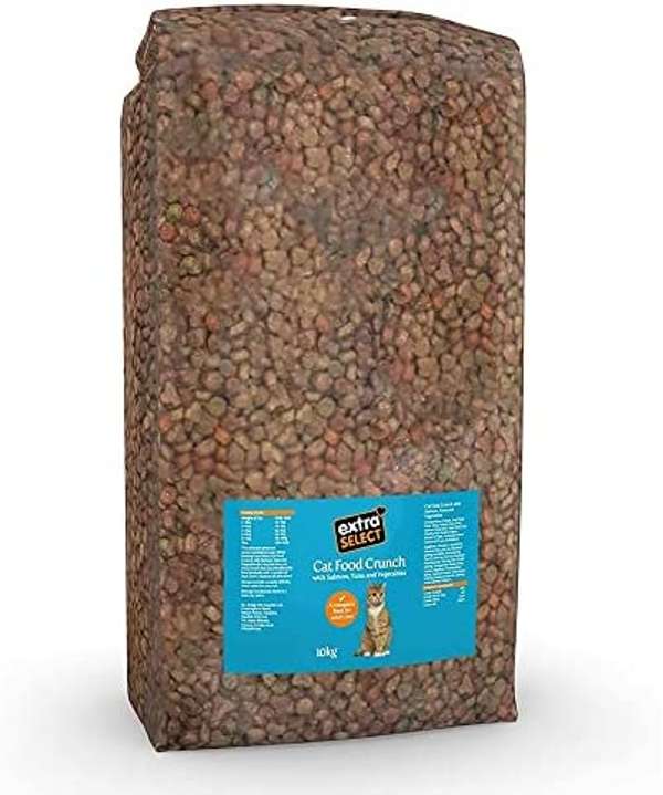 Extra Select Cat Crunch Fish Mix Salmon Tuna & Veg 10kg