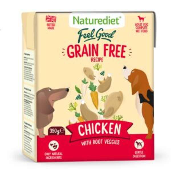 Naturediet Feel Good Grain Free Chicken 18 x 390g