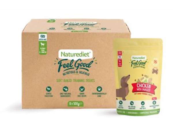 Naturediet Soft Baked Training Treats Chicken With Parsley 100g in