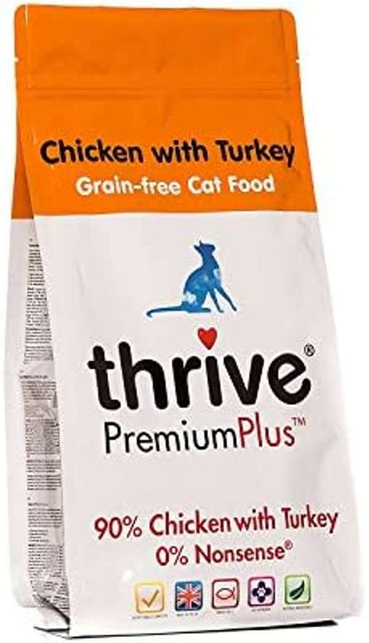 Thrive Cat Premium Plus Dry Chicken & Turkey 1.5kg