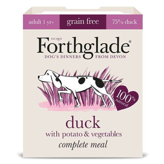 Forthglade Complete Meal Adult Duck Potato & Veg Grain Free 18 x 395g