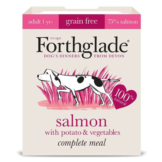 Forthglade Complete Adult Meal Salmon Potato & Veg Grain Free 18 x 395g