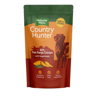 Country Hunter Dog Food Free Range Chicken Pouch 6 x 150g