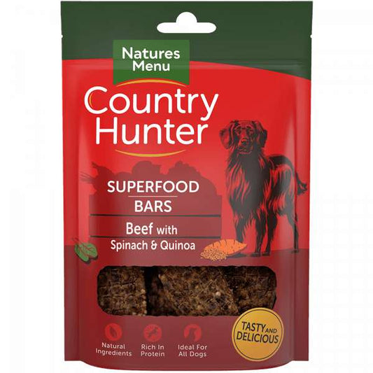 Country Hunter Superfood Food Bar Beef 100g