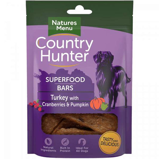 Country Hunter Superfood Food Bar Turkey 100g