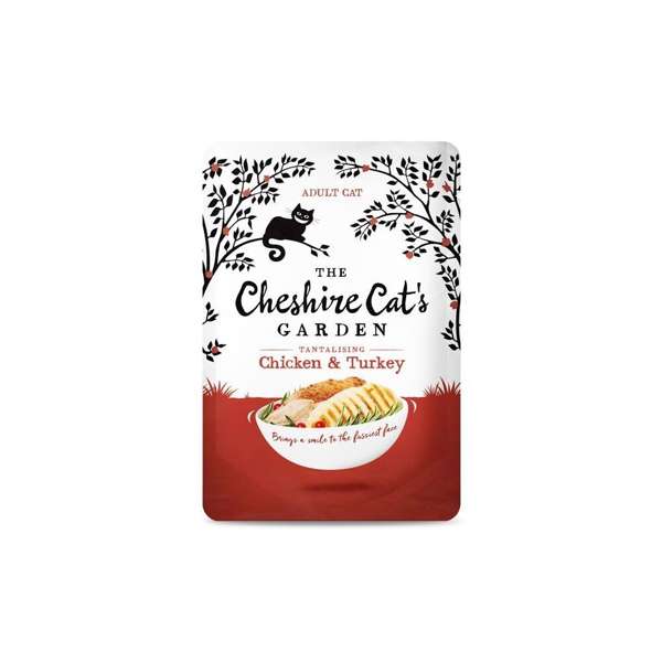 The Cheshire Cats Cheshire Cats Garden Chicken & Turkey 8 x 85g