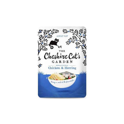 The Cheshire Cats Cheshire Cats Garden Chicken & Herring 8 x 85g