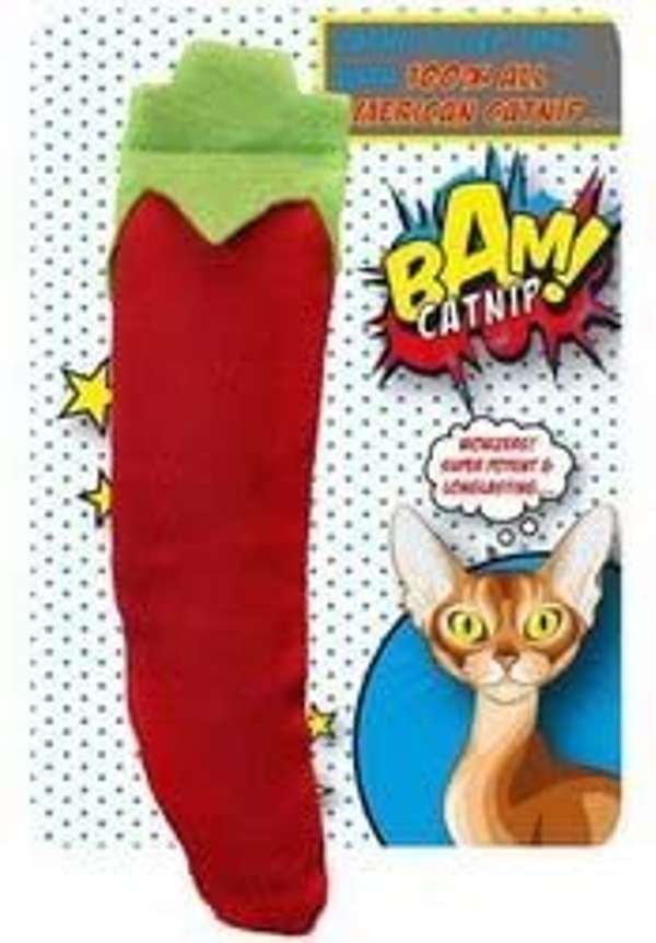 Bam Catnip Pepper Cat Toy