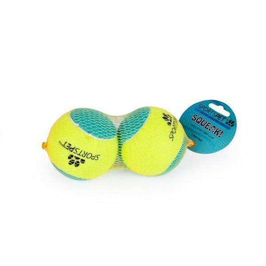 Sportspet Squeak Ball Large - 2 Pack