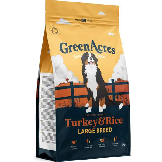 Greenacres Large Breed Turkey & Rice