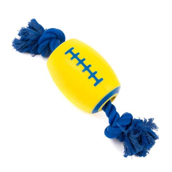 Great & Small Clean Catch Tug Dog Ball Dog Toy