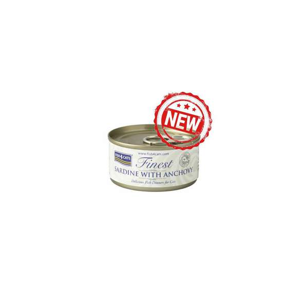 Fish4Cats Cans Sardine with Anchovy 70g x 10