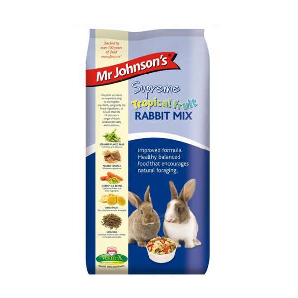 Mr Johnsons Supreme Tropical Fruit Rabbit Mix