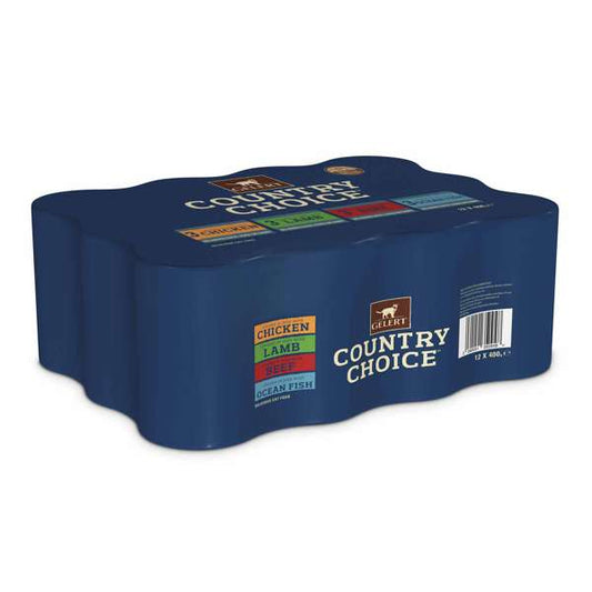 Gelert Country Choice Cat Mixed In Jelly 12 x 400g