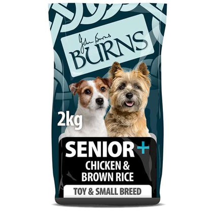 Burns Senior Plus Chicken & Brown Rice Toy & Small Breed