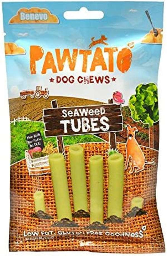 Benevo Pawtato Seaweed Tubes Vegan 90g