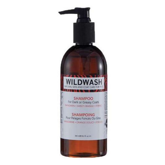 Wildwash Dog Shampoo For Dark Or Greasy Coats 300ml