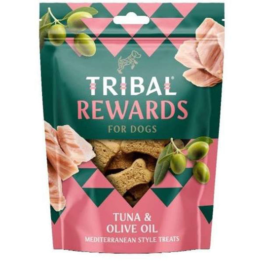 Tribal Rewards Tuna & Olive Oil Dog Treats 125g