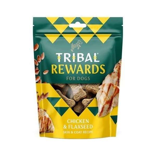 Tribal Rewards Chicken & Flaxseed Dog Treats 125g